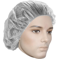 Bouffant Caps, Polypropylene, 18", White Groupe Generik