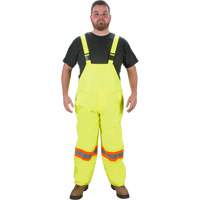 Salopette imperm&eacute;able RZ1000, Polyester, Petit, Jaune lime haute visibilit&eacute; Groupe Generik