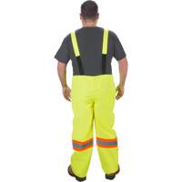 Salopette imperm&eacute;able RZ1000, Polyester, Petit, Jaune lime haute visibilit&eacute; Groupe Generik