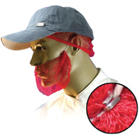 Filets &agrave; barbe jetables, Polypropyl&egrave;ne, Rouge Groupe Generik