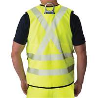 Veste antid&eacute;chirure pour arpenteur, Jaune lime haute visibilit&eacute;, Petit, Polyester Groupe Generik