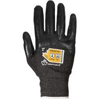 Gants en tricot de fibre filament composite ultrafin, Taille 5, Calibre 18, Rev&ecirc;tement Mousse de nitrile, Enveloppe en TenActiv, ASTM ANSI niveau A4 Groupe Generik