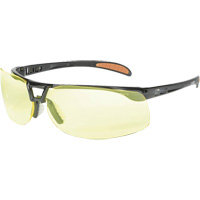 Lunettes de s&eacute;curit&eacute; Prot&eacute;g&eacute; avec lentilles HydroShield, Lentille Ambr&eacute;e, Antibu&eacute;e/Anti-&eacute;gratignures, ANSI Z87+ Groupe Generik