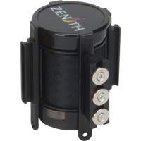 Cassette de ruban magn&eacute;tique pour barri&egrave;re de contr&ocirc;le des foules personnalis&eacute;e, 12', Ruban Noir Groupe Generik