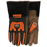 Gants 5785G Shock Trooper, T-petit, Paume en Ch&egrave;vre, Poignet Manchette Groupe Generik