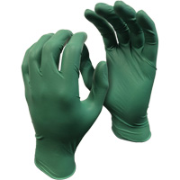 Gants 5559PF Green Monkey, Petit, Nitrile, 4 mils, Sans poudre, Vert Groupe Generik