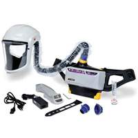 Versaflo Powered Air Purifying Respirator Painter's Kit, Headcover & Faceshield, Lithium-Ion Battery Groupe Generik