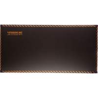 Anti-Fatigue Standing Mat, Smooth, 18" x 36" x 1", Black, Rubber Groupe Generik