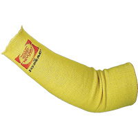 1-Ply Tube Sleeves, Kevlar&reg;, 10", ANSI Level 3/ASTM F-1790, Yellow Groupe Generik