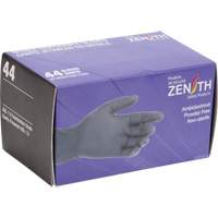 Gants jetables en paquets pour distributeur, 2T-Grand, Nitrile, 5 mils, Sans poudre, Noir Groupe Generik