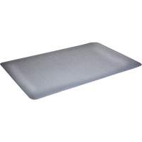 WD Foodmaster Anti-Microbial Mats, Smooth, 3' x 4' x 9/16", Grey, Nitrile/Rubber Groupe Generik