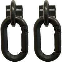 Safety Chain Magnetic Ring & Carabiner Set, Black Groupe Generik