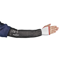 Manchon large r&eacute;sistant aux coupures HyFlex s&eacute;rie 11-281, Intercept, 22", ASTM ANSI niveau A4, Gris Groupe Generik