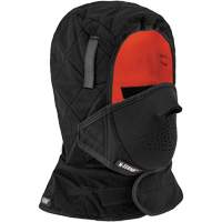 N-Ferno&reg; 3-Layer Winter Hard Hat Liner with Mouthpiece, Fleece Lining, One Size, Black Groupe Generik
