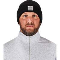 Bonnet en tricot c&ocirc;tel&eacute; N-Ferno, Taille unique, Noir Groupe Generik