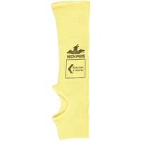 Safety Cut Pro Single-Ply Cut Resistant Sleeve, Kevlar&reg;, 10", ASTM ANSI Level A2, Yellow Groupe Generik