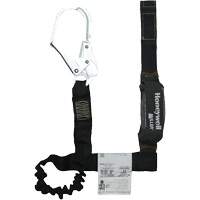 Miller&reg; Arc-Rated Shock-Absorbing Lanyard, 6', Scaffold Hook Center, Choke-Off Loop Leg Ends, Kevlar&reg; Groupe Generik
