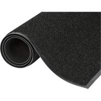 Tapis d'accueil Jasper, Essuie-pieds/grattoir, 2' x 3' x 5/16", Noir Groupe Generik