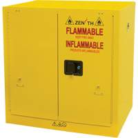 Armoire pour produits inflammables, 22 gal., 2 Porte(s), 35" La x 35" h x 22" p Groupe Generik