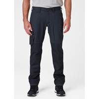 Pantalons d'entretien Oxford, Poly-coton, Bleu marin, Taille 30, Entrejambe 30 Groupe Generik
