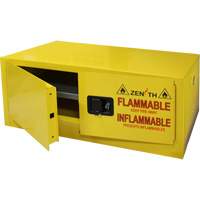 Armoire pour produits inflammables, 12 gal., 2 Porte(s), 43" La x 18" h x 18" p Groupe Generik