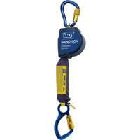 Cordage de s&eacute;curit&eacute; autor&eacute;tractable allong&eacute; Nano-Lok, 10', Dyneema, Pivotant Groupe Generik
