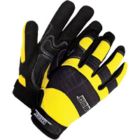 Heavy-Duty Performance Gloves with Padded Palms, Size Small, Synthetic Palm Groupe Generik