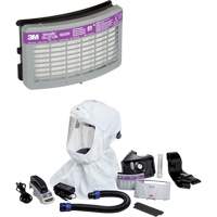 Versaflo Easy Clean PAPR Kit, Loose Fitting Hood & Faceshield, Lithium-Ion Battery Groupe Generik