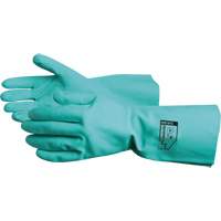Gants r&eacute;sistants aux produits chimiques Chemstop, Taille 7, 12" lo, Nitrile, Doublure en Ouat&eacute;e, 15 mils Groupe Generik