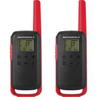 Radios bidirectionnelles Talkabout, Bande FRS, 22 canaux, Port&eacute;e 32 km Groupe Generik