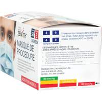 Masques d'intervention jetables, ASTM F2100 Niveau 3, Classe 1 Groupe Generik