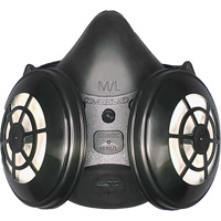 Comfort-Air&reg; 400Nx Black Half Mask without Exhalation Valve N95 Kit, Elastomer/Rubber, Small/Medium Groupe Generik