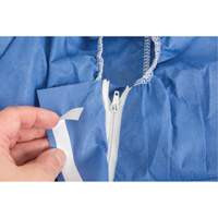Hooded Coveralls, Medium, Blue, SMS Groupe Generik