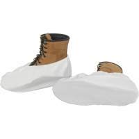Shoe Covers, One Size, Microporous, White Groupe Generik