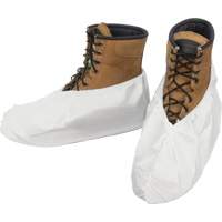 Shoe Covers, One Size, Microporous, White Groupe Generik