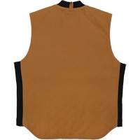 WV04 Moto Vest, Men's, Small, Brown Groupe Generik