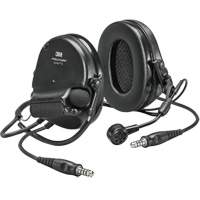 Casque VI NIB avec deux fils de sortie Peltor ComTac, Style Cordon cervical, 22 dB Groupe Generik