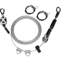 Temporary Horizontal Lifeline, Galvanized Cable Groupe Generik