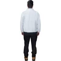 Disposable Shirt, Microporous, Small, White Groupe Generik