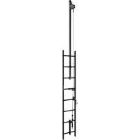 Lad-Saf Cable Vertical Safety System Climb Extension Bracketry, Galvanized Steel Groupe Generik