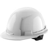 Casque de s&eacute;curit&eacute; &agrave; bordure avant, R&eacute;pond aux normes CSA type 1, Suspension Rochet, Non ventil&eacute; Groupe Generik