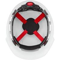 Casque de s&eacute;curit&eacute; &agrave; bordure avant, R&eacute;pond aux normes CSA type 1, Suspension Rochet, Ventil&eacute; Groupe Generik