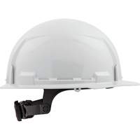 Casque de s&eacute;curit&eacute; &agrave; bordure avant, R&eacute;pond aux normes CSA type 1, Suspension Rochet, Non ventil&eacute; Groupe Generik