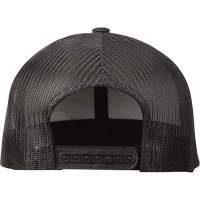 Casquette &agrave; patte pressionn&eacute;e GridIron, Noir, Coton/Nylon/Polyester Groupe Generik