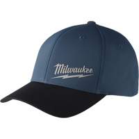 Casquette ajust&eacute;e Workskin, Bleu, Poly-coton Groupe Generik
