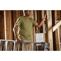 T-shirt de travail hybride, Hommes, Petit, Vert Groupe Generik
