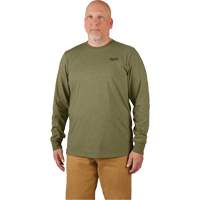 T-shirt de travail hybride, Hommes, Petit, Vert Groupe Generik