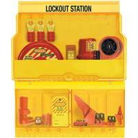 Station de cadenassage pour vannes et appareils &eacute;lectriques de luxe et de qualit&eacute; sup&eacute;rieure, Cadenas Aucune, Capacit&eacute; de 32, Cadenas Non compris Groupe Generik