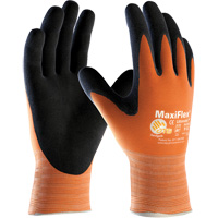 Gants sans coutures haute visibilit&eacute; ATG MaxiFlex Ultimate, Grand, R&ecirc;vetement Nitrile, Calibre 15, Enveloppe en Nylon/Lycra Groupe Generik