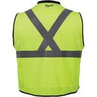 Veste de s&eacute;curit&eacute; haute performance, Jaune lime haute visibilit&eacute;, 4T-Grand/5T-Grand Groupe Generik